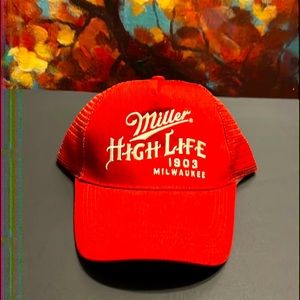 Miller high life hat